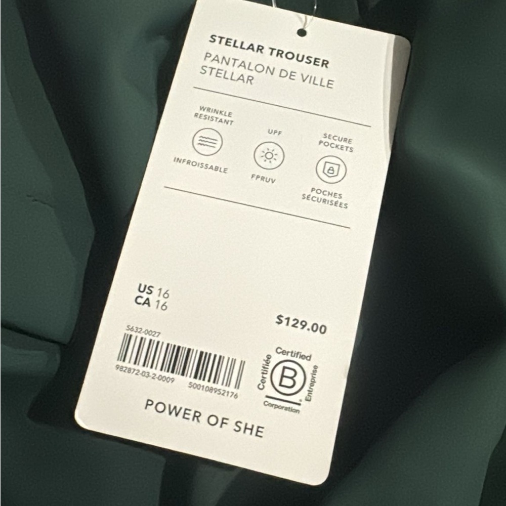 Athleta Stellar Trouser // Seaweed Snack #982872 - Picture 15 of 15